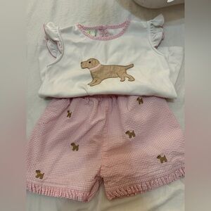 Zuccini kids lab Embroidered matching Outfit